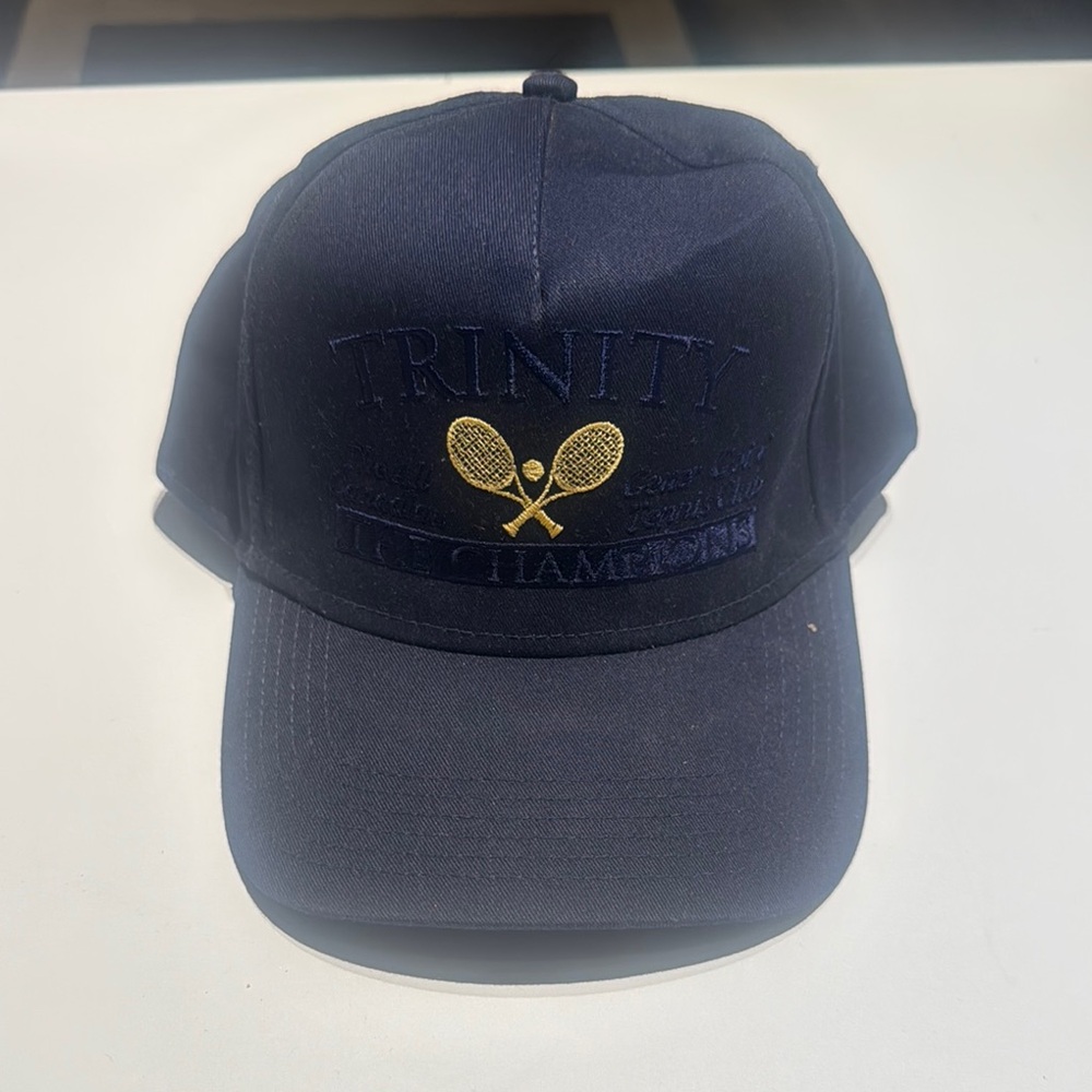 Trinity Navy Blue Tennis Cap